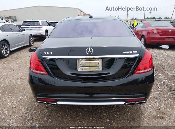 WDDUG7JB5GA229077 2016 MERCEDES-BENZ AMG S 63 Black 