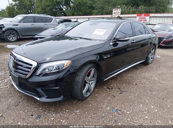 WDDUG7JB5GA229077 2016 MERCEDES-BENZ AMG S 63 Black Przód lewy