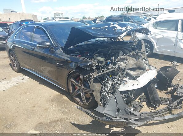 WDDUG7JB8GA251929 2016 MERCEDES-BENZ AMG S 63 Black Widok z przodu