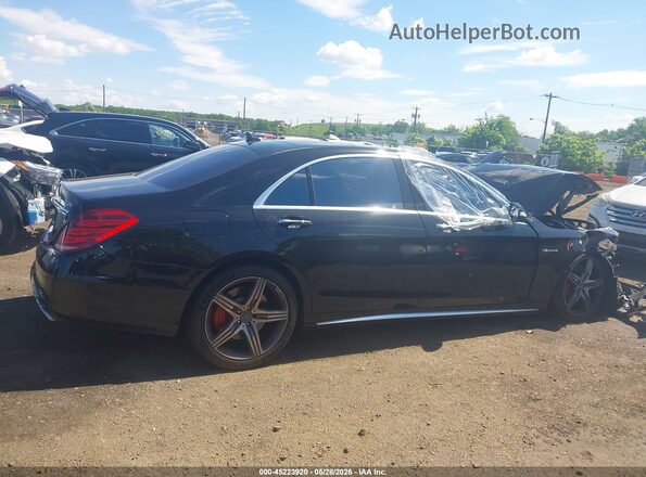 WDDUG7JB8GA251929 2016 MERCEDES-BENZ AMG S 63 Black Widok wnętrza z tyłu