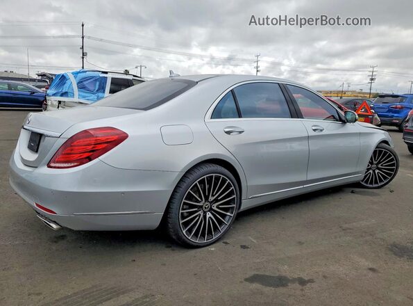 WDDUG8CB2GA242629 2016 MERCEDES-BENZ S Silver Հետևի աջ