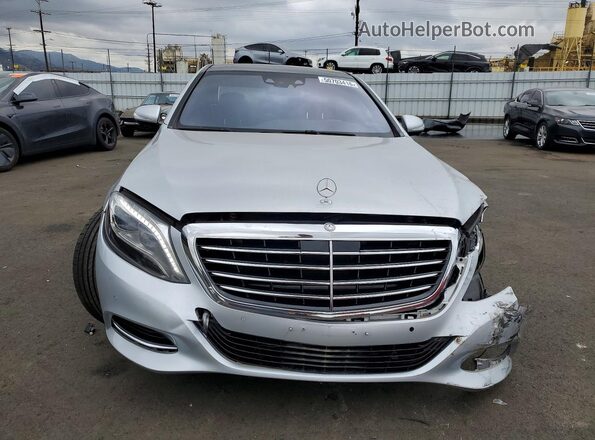 WDDUG8CB2GA242629 2016 MERCEDES-BENZ S Silver Դիմացի տեսք