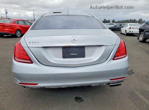 WDDUG8CB2GA242629 2016 MERCEDES-BENZ S Silver Հետևի տեսք