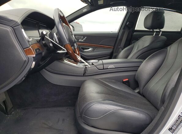WDDUG8CB2GA242629 2016 MERCEDES-BENZ S Silver Սալոնի դիմացի տեսք