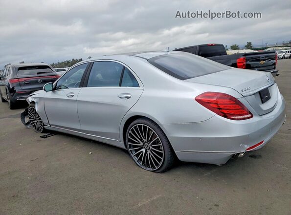 WDDUG8CB2GA242629 2016 MERCEDES-BENZ S Silver Հետևի ձախ