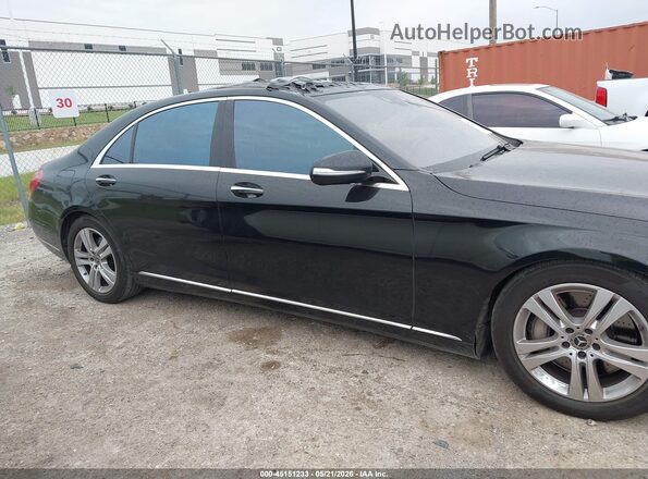WDDUG8CB5HA326171 2017 MERCEDES-BENZ S-CLASS Black Rear interior view