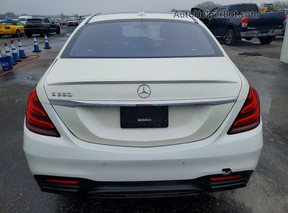 WDDUG8CB6GA246392 2016 MERCEDES-BENZ S White Հետևի տեսք