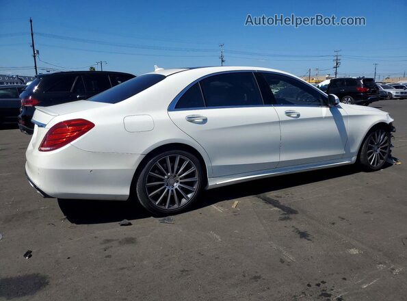 WDDUG8CB7GA239886 2016 MERCEDES-BENZ S White Задня права чверть