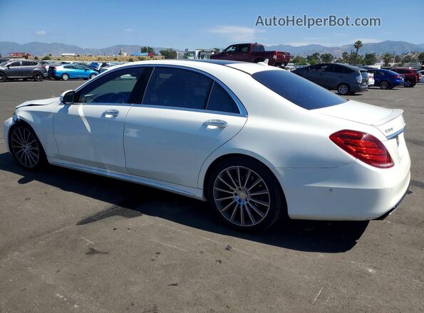 WDDUG8CB7GA239886 2016 MERCEDES-BENZ S White Задня ліва чверть
