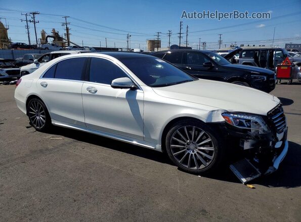 WDDUG8CB7GA239886 2016 MERCEDES-BENZ S White Передня права чверть
