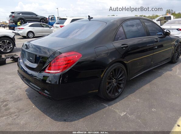 WDDUG8CB8HA334331 2017 MERCEDES-BENZ S-CLASS Black Задня права чверть