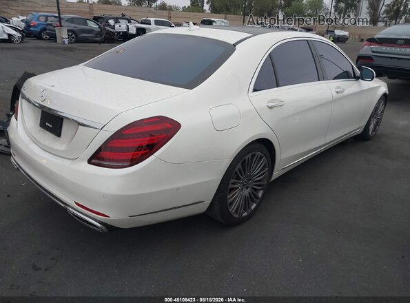 WDDUG8DB0LA527175 2020 MERCEDES-BENZ S-CLASS White Tył prawy