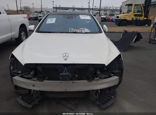 WDDUG8DB0LA527175 2020 MERCEDES-BENZ S-CLASS White Widok wnętrza z tyłu