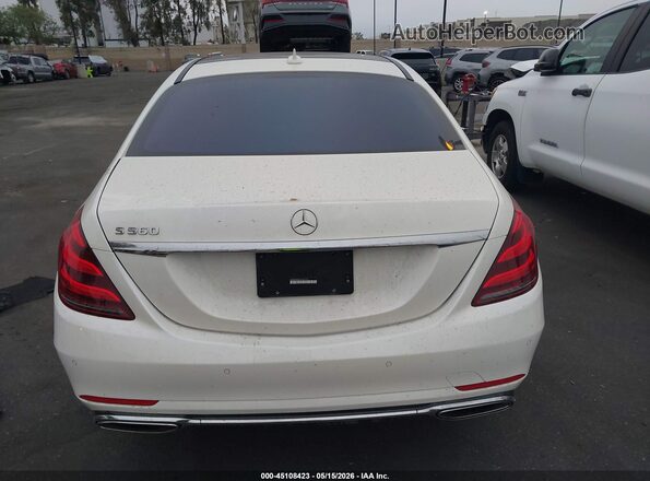 WDDUG8DB0LA527175 2020 MERCEDES-BENZ S-CLASS White 