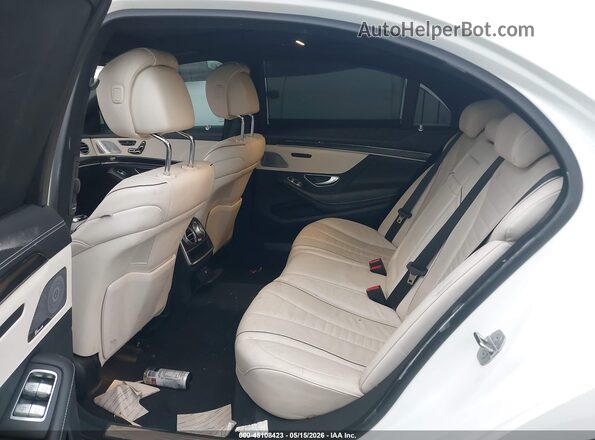 WDDUG8DB0LA527175 2020 MERCEDES-BENZ S-CLASS White Widok naklejki z numerem VIN