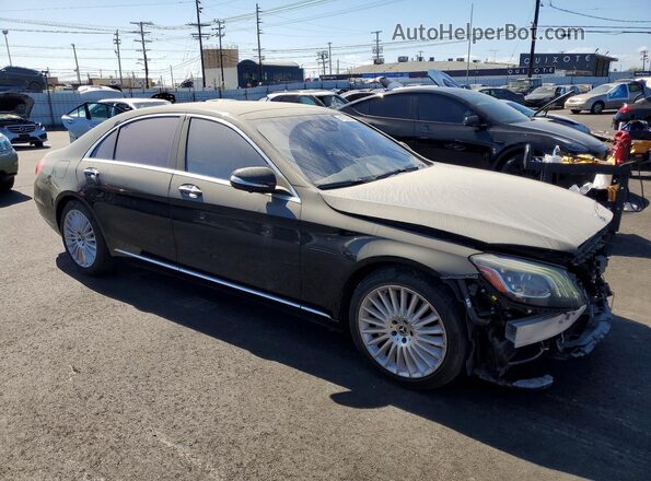 WDDUG8DB4KA456108 2019 MERCEDES-BENZ S Черный Передняя правая четверть