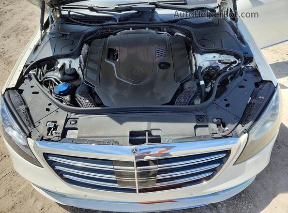 WDDUG8DB5JA413752 2018 MERCEDES-BENZ S White Rear interior view