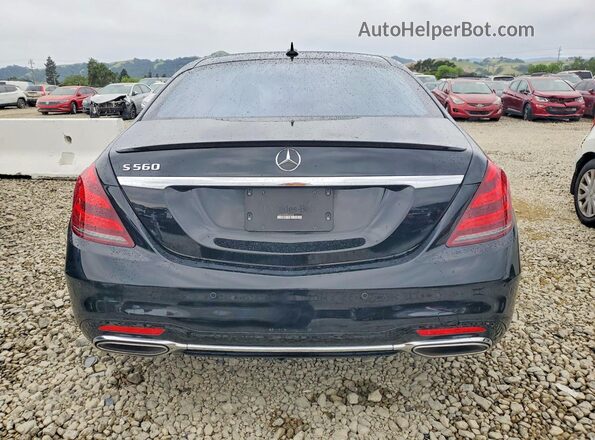 WDDUG8DB7KA449735 2019 MERCEDES-BENZ S Black Вид ззаду