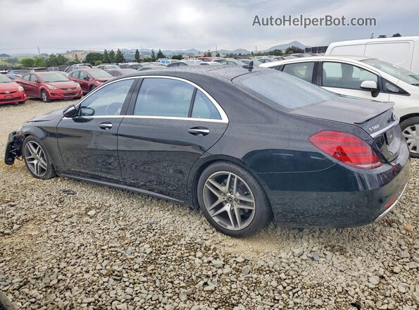 WDDUG8DB7KA449735 2019 MERCEDES-BENZ S Black Задня ліва чверть