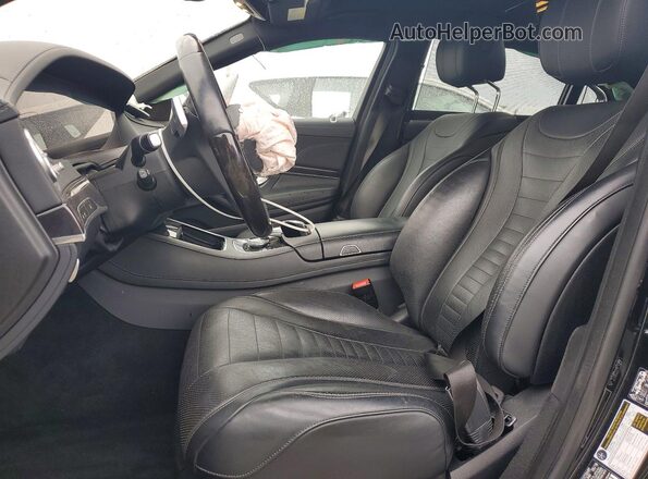 WDDUG8DB7KA449735 2019 MERCEDES-BENZ S Black Вид салону спереду