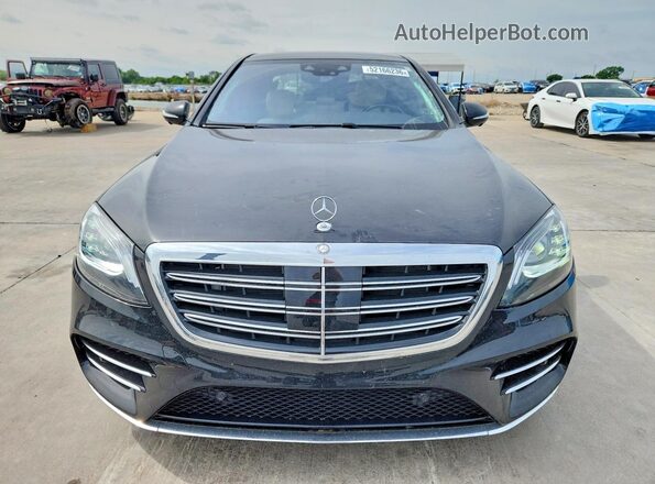 WDDUG8DBXKA424554 2019 MERCEDES-BENZ S Black Widok z przodu