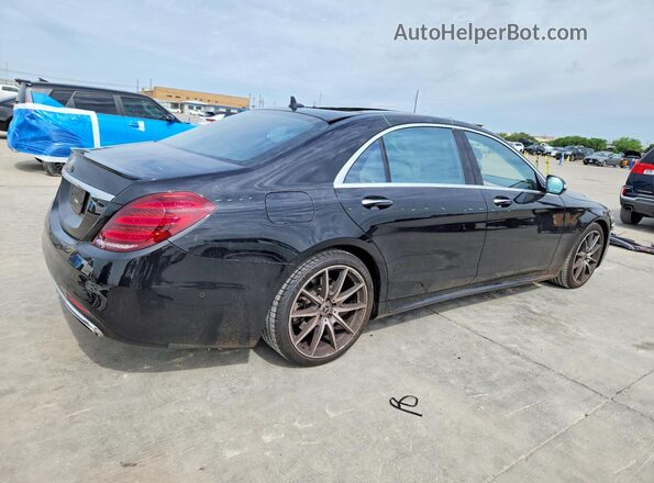 WDDUG8DBXKA424554 2019 MERCEDES-BENZ S Black Tył prawy