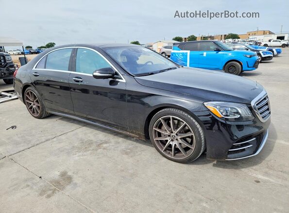 WDDUG8DBXKA424554 2019 MERCEDES-BENZ S Black Przód prawy