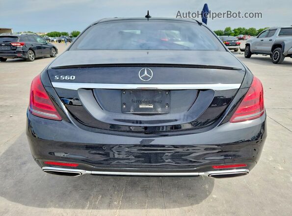 WDDUG8DBXKA424554 2019 MERCEDES-BENZ S Black Widok z tyłu
