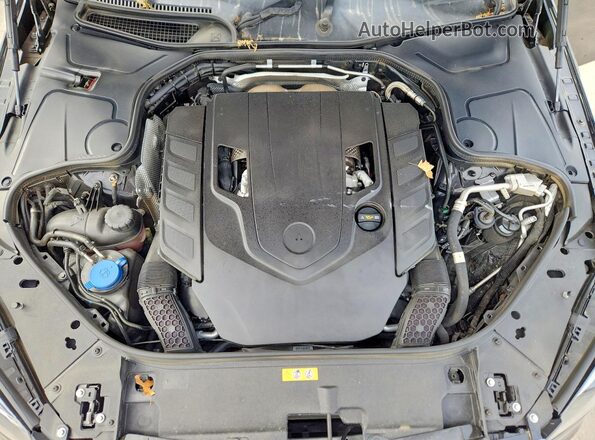 WDDUG8DBXKA424554 2019 MERCEDES-BENZ S Black Widok wnętrza z tyłu