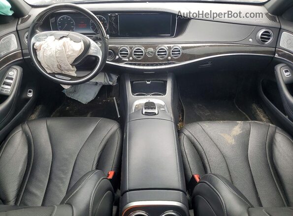 WDDUG8FB0GA268903 2016 MERCEDES-BENZ S Charcoal Vista del salpicadero