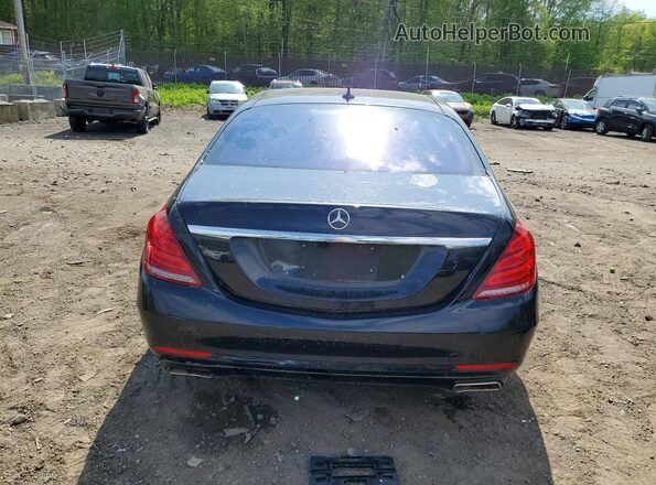 WDDUG8FB0GA269694 2016 MERCEDES-BENZ S Черный Вид сзади