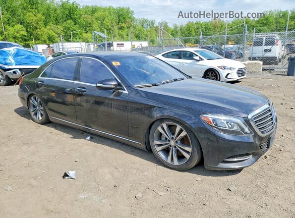 WDDUG8FB0GA269694 2016 MERCEDES-BENZ S Черный Передняя правая четверть