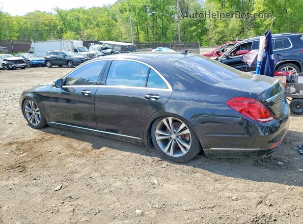 WDDUG8FB0GA269694 2016 MERCEDES-BENZ S Черный Задняя левая четверть