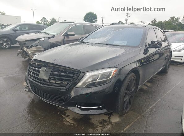 WDDUG8FB2GA210873 2016 MERCEDES-BENZ S-CLASS Черный Передняя левая четверть