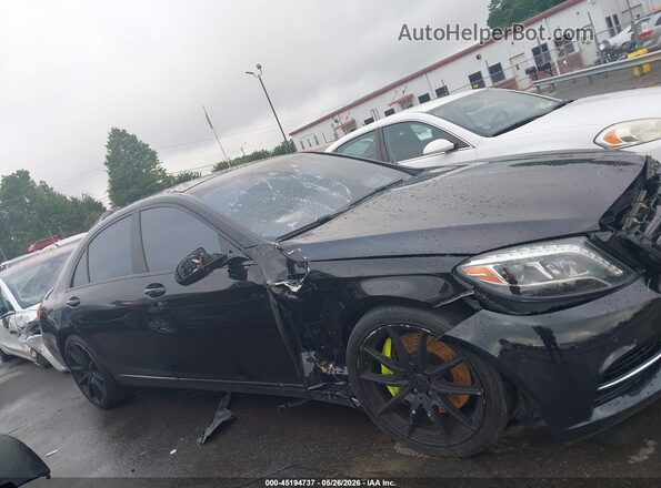 WDDUG8FB2GA210873 2016 MERCEDES-BENZ S-CLASS Черный Вид задней части салона