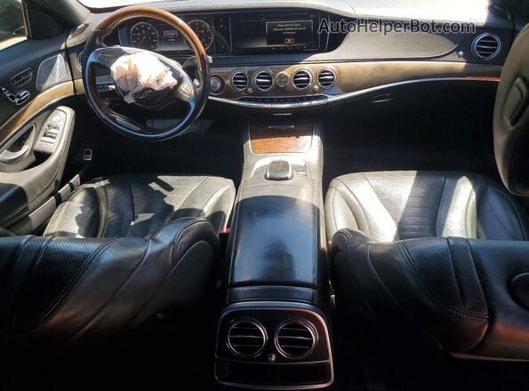 WDDUG8FB2GA218973 2016 MERCEDES-BENZ S Black 