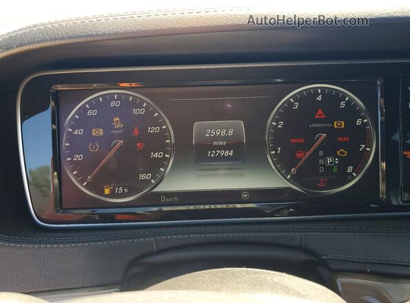 WDDUG8FB2GA218973 2016 MERCEDES-BENZ S Black 
