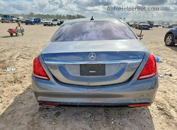 WDDUG8FB2HA338516 2017 MERCEDES-BENZ S Gray Հետևի տեսք