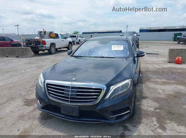 WDDUG8FB4GA233524 2016 MERCEDES-BENZ S-CLASS Gray Front view