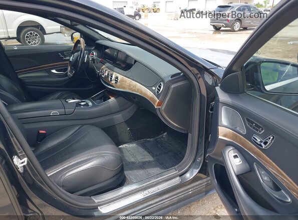 WDDUG8FB4GA233524 2016 MERCEDES-BENZ S-CLASS Gray Front interior view