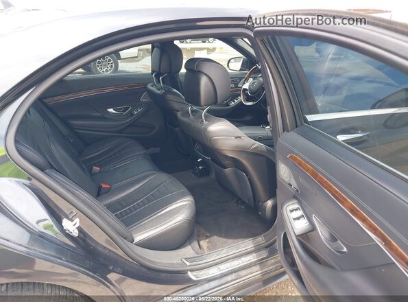WDDUG8FB4GA233524 2016 MERCEDES-BENZ S-CLASS Gray VIN sticker view