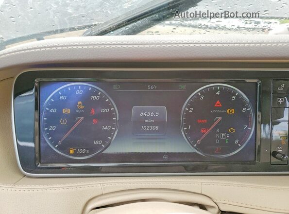 WDDUG8FB5GA226016 2016 MERCEDES-BENZ S Black 