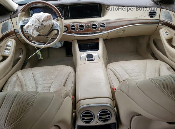 WDDUG8FB5GA226016 2016 MERCEDES-BENZ S Black 