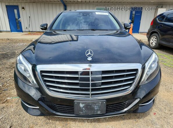 WDDUG8FB5HA329101 2017 MERCEDES-BENZ S Черный Вид спереди