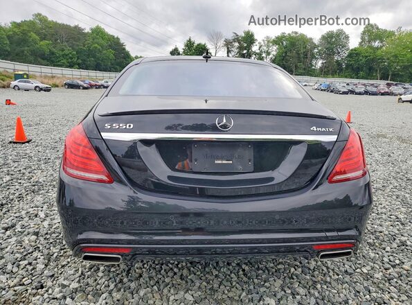 WDDUG8FB5HA330541 2017 MERCEDES-BENZ S Black უკანა ხედი