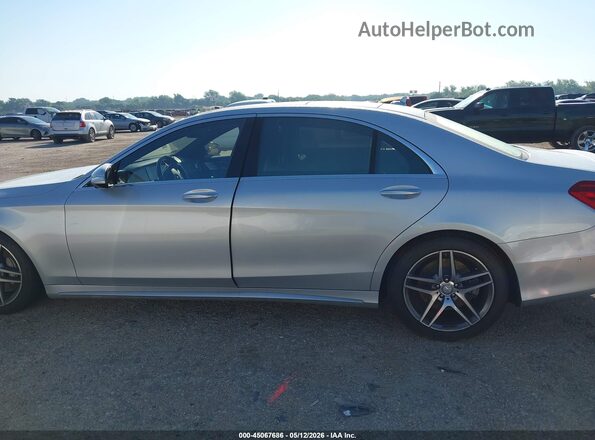 WDDUG8FBXGA247668 2016 MERCEDES-BENZ S-CLASS Серебряный Панорамный вид салона 360°