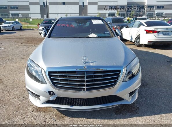 WDDUG8FBXGA247668 2016 MERCEDES-BENZ S-CLASS Серебряный Вид щитка приборов