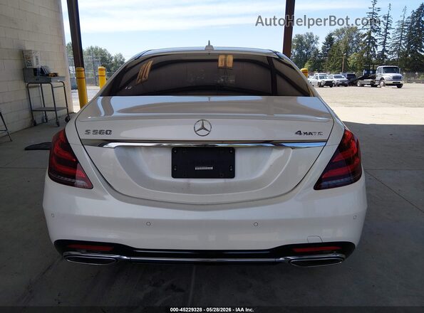 WDDUG8GB0KA446705 2019 MERCEDES-BENZ S-CLASS White 