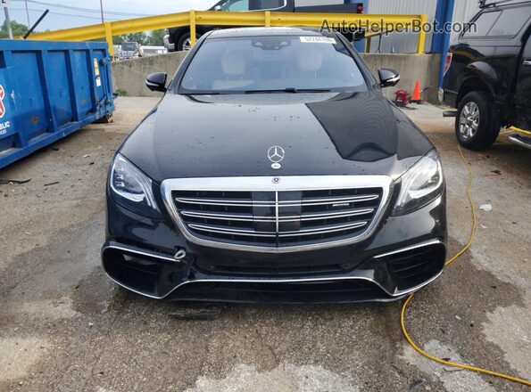 WDDUG8JB0JA386853 2018 MERCEDES-BENZ S Black Դիմացի տեսք