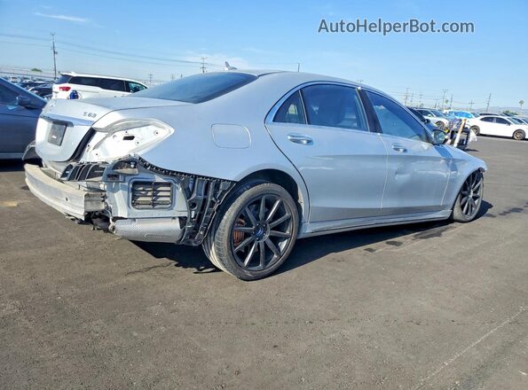 WDDUG8JB1JA417270 2018 MERCEDES-BENZ S Silver Tył prawy